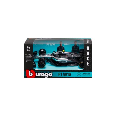 BBURAGO mudelauto Mercedes-AMG Petronas W16E (2025) #12 Antonelli & #63 Russell, 18-38237 