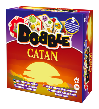 BRAIN GAMES mäng Dobble Catan, (LT, LV, EE), BRG#DOBCAT 