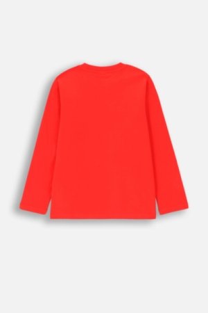 COCCODRILLO t-shirt EVERYDAY BOY A, punased, ZC4143101VBA-009-152, 152 cm 
