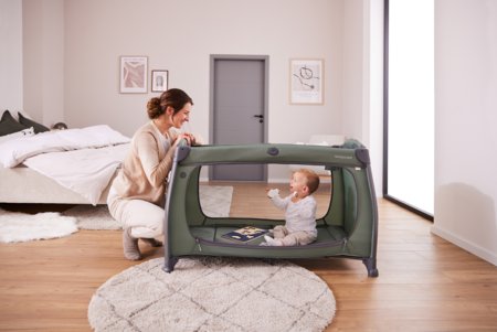HAUCK reisivoodi-maneež PLAY N RELAX CENTER, Green, 600153 