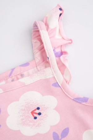 COCCODRILLO pikkade varrukatega beež särk HAPPY RETRO GIRL NEWBORN, roosa, WC5117301HGN-033-080, 80 cm 
