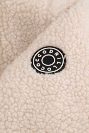 COCCODRILLO karusnahast mantel OUTERWEAR GIRL JUNIOR, kreemjas, ZC5153102OGJ-003-164, 164 cm 