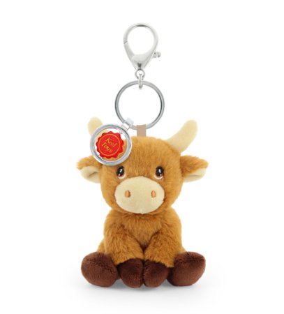 KEEL TOYS KEELECO plüüšist võtmehoidja Šoti mägiveis, 12cm, BC4442 
