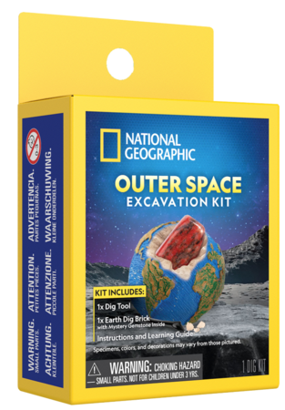 NATIONAL GEOGRAPHIC komplekt Outer Space Excavation, CRNGSPACEPDQINT 
