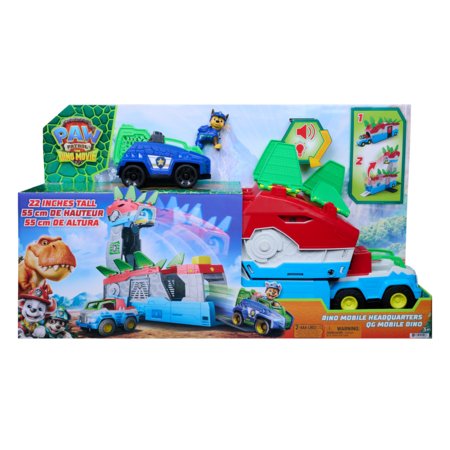 PAW PATROL sõidukite mängukomplekt Dino Mobile Headquarters, 6076044 