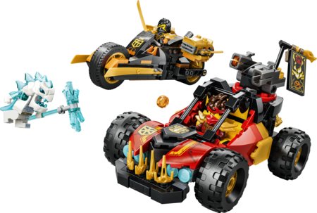 71864 LEGO® NINJAGO® Kai ja Cole'i kombineeritud sõidukid 