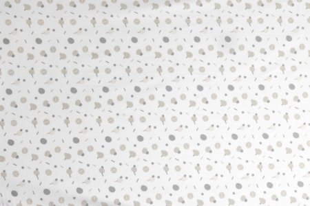 CHICCO linane voodipesu hällile NEXT2ME, 50x83 cm, 2 tk, konfettidega 