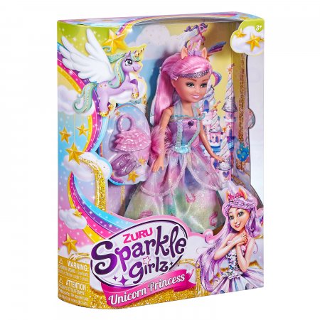 SPARKLE GIRLZ 27cm nukk Unicorn Princess, sortiment, 10093 10093