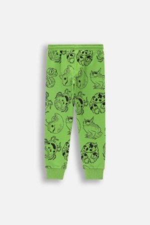 COCCODRILLO leggings GRUNGE SWAMP BOY KIDS, rohelised, ZC4122701GBK-011-122, 122 cm 