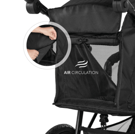 HAUCK käru RUNNER 2, Black, 274200 