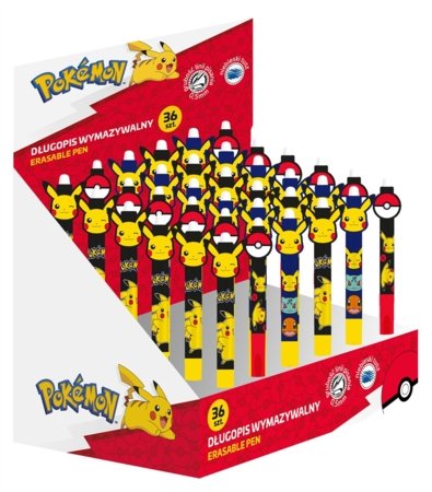 POKEMON kustutatav pastapliiats, TO-DŁU-3978-XXX-POKE-PC 