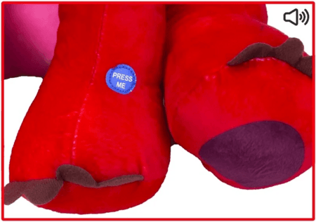 STITCH pehme mänguasi Leroy 30cm, DCL9350-12 