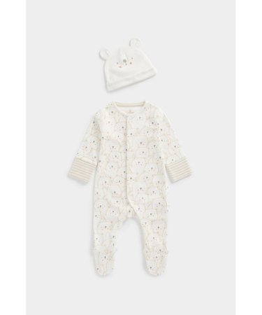 MOTHERCARE pükskostüüm + beebimüts, EB652 623751