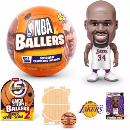 5 SURPRISE miniatuuride komplekt NBA Ballers 2 seeria, assortii, 77678GQ2 