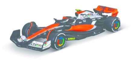 BBURAGO 1:43 võidusõiduautomudel McLaren F1 Team MCL60, 18-38087 