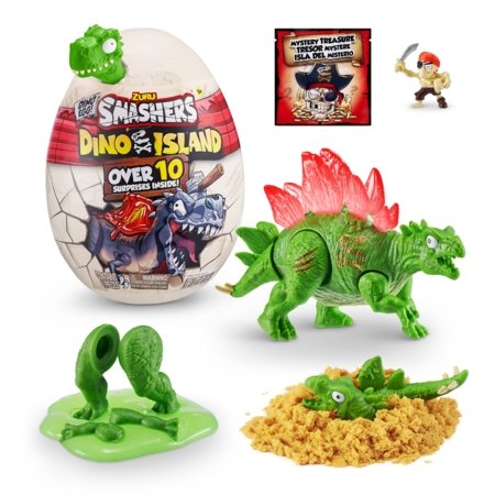 ZURU SMASHERS DINO ISLAND üllatusdinosauruste komplekt, 7487 