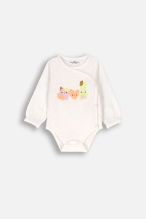 COCCODRILLO kleit PASTELOVE GIRL NEWBORN, ecru, ZC4112602PGN-003-074, 74 cm 