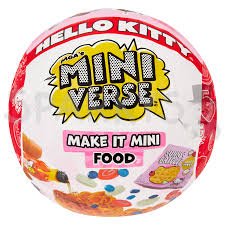 MINIVERSE mini vahvlite valmistamise komplekt, assort., 547235 