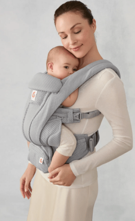 ERGOBABY kandekott Omni Deluxe Mesh, Pearl Grey, BCODMPRLGRY 