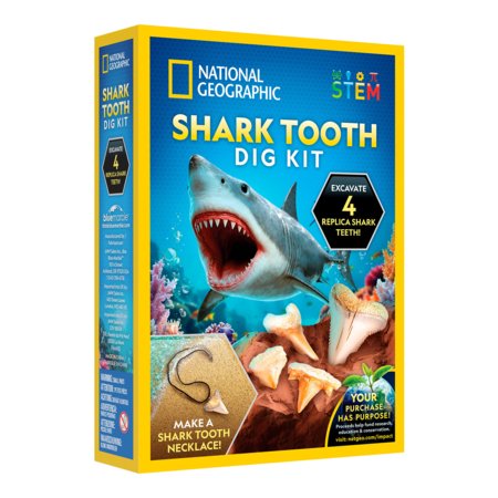 NATIONAL GEOGRAPHIC komplekt Shark Tooth Dig, RTNGSHARK2 