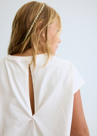 MAYORAL varrukateta t-särk, bone, 6.010-11, 128  cm 