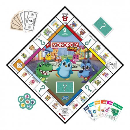 MONOPOLY 2in1 mängud Junior, (LV, EE), F8562EL0 F8562EL0