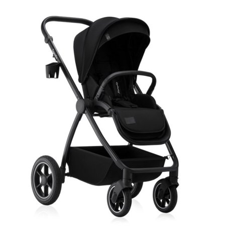 LIONELO universaalne käru MERIL 3in1, Black onyx 