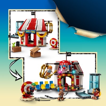 75637 LEGO® One Piece Buggy the Clowni tsirkusetelk 