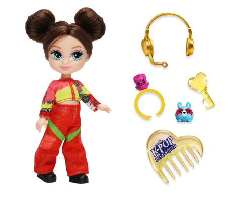 K-POP DIVA SQUAD Junior Idols nukk, 12 cm, assortii., 81159 
