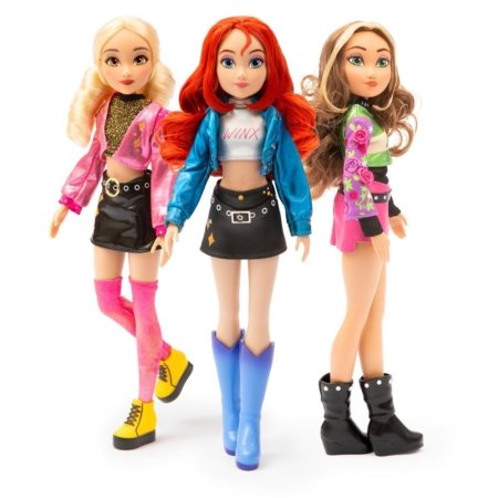 WINX nukk sädelevate meigitarvikutega, assortii., WNX75