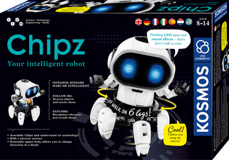 KOSMOS õppekomplekt robot Chipz, 1KS617127 