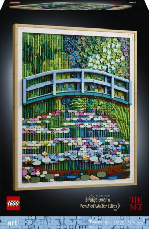 31220 LEGO® Art Claude Monet – Sild üle vesiroositiigi 