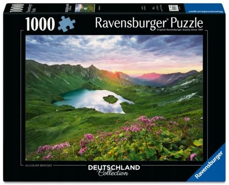 RAVENSBURGER PUZZLE pusle Mäejärv, 1000 tk, 12001768 4 
