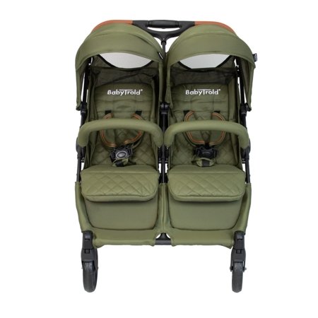 BABYTROLD kaksikute käru OS2, Olive, 13-82OL 