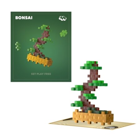 PLUS PLUS konstruktor Green bonsai, 4338 
