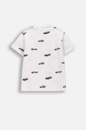 COCCODRILLO lühikeste varrukatega t-särk, valged, WC6143206HBK-001-122, 122 suurus 