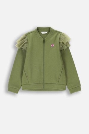 COCCODRILLO sweatshirt MYSTIC NATURE GIRL KIDS, roheline, ZC4132602MGK-011-122, 122 cm 