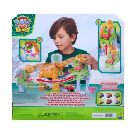 PAW PATROL mängukomplekt Pup Squad Lift & Race Dino, 6075941 