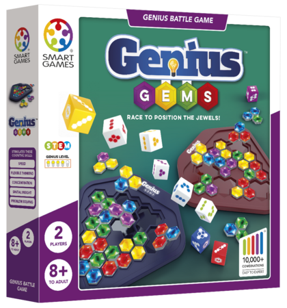 SMART GAMES mäng Genius Gems LT/LV/EE, SMA#HP003 