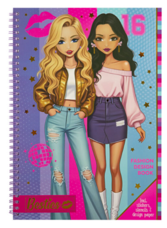 BESTIES FASHION DESIGN loov vihik, 140056 
