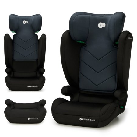 KINDERKRAFT turvatool I-SPARK 2 PLUS I-SIZE, 100-150 cm., Black, KCISPA02BLKPL00 