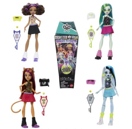 MONSTER HIGH kirstus üllatusnukud, HYV64 