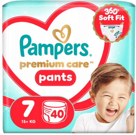 PAMPERS püksmähkmed Premium Care, 7 suurus 15+kg, 40 tk., 80895127 
