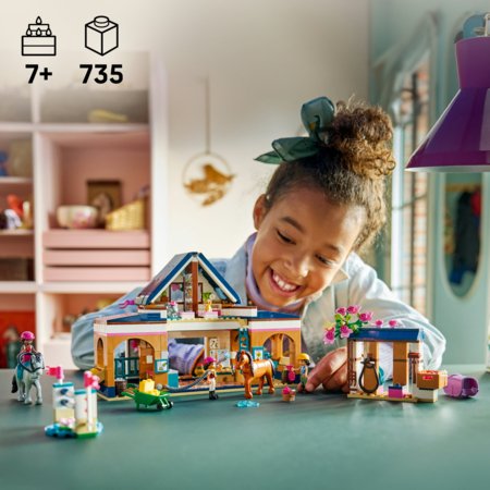 42688 LEGO® Friends Hobusetall ja ratsakool 