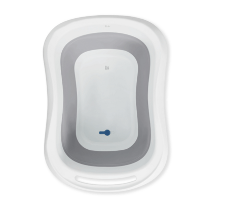 HAUCK kokkupandav vann WASH N FOLD L, White/Stone, 727041 