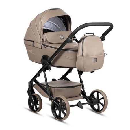 TUTIS universaalne käru VIVA 6+ LEATHER 2/1, Cappuccino, 1612149 