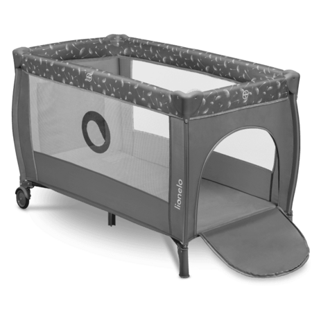 LIONELO reisivoodi-maneež STEFI PLUS, Grey white, LO-STEFI PLUS 