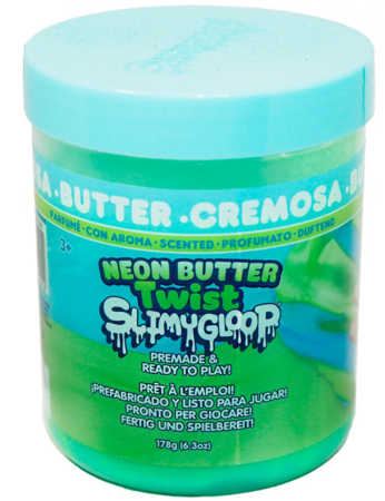 SLIMYGLOOP voolimismass Neon Butter Twist, assortii., 235492-EU 