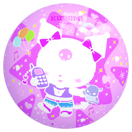 JOHN Hello Kitty vinüülpall, 230 mm, 50302 
