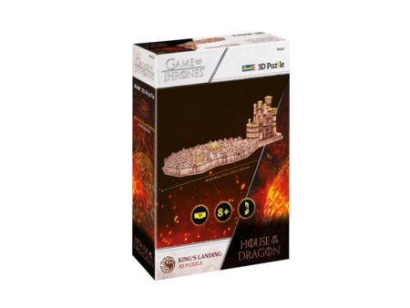 REVELL 3D pusle Kuninga Maandumine: Lohe Maja, 00225 
